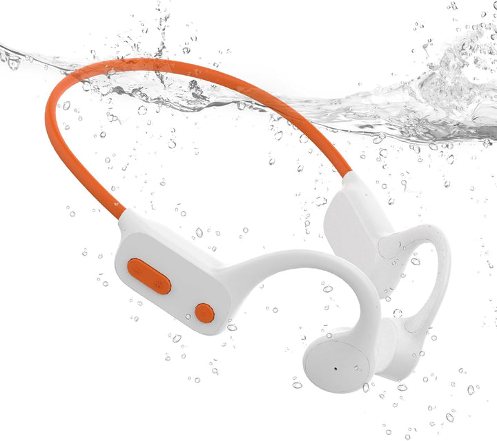 Tayogo Knochenschall Kopfhörer – Wasserdichte Schwimmkopfhörer mit Bluetooth &amp; 32GB MP3, IPX68 Unter