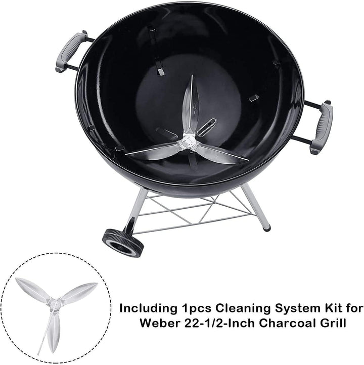 Denmay Holzkohlegrill Ersatzteilset für Weber 57CM Holzkohlegrills, Kugelgrill, One-Touch, Performer