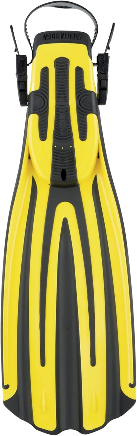 Seac Propulsion, Tauchflossen mit verstellbarem Riemen gelb 37/39, gelb 37/39