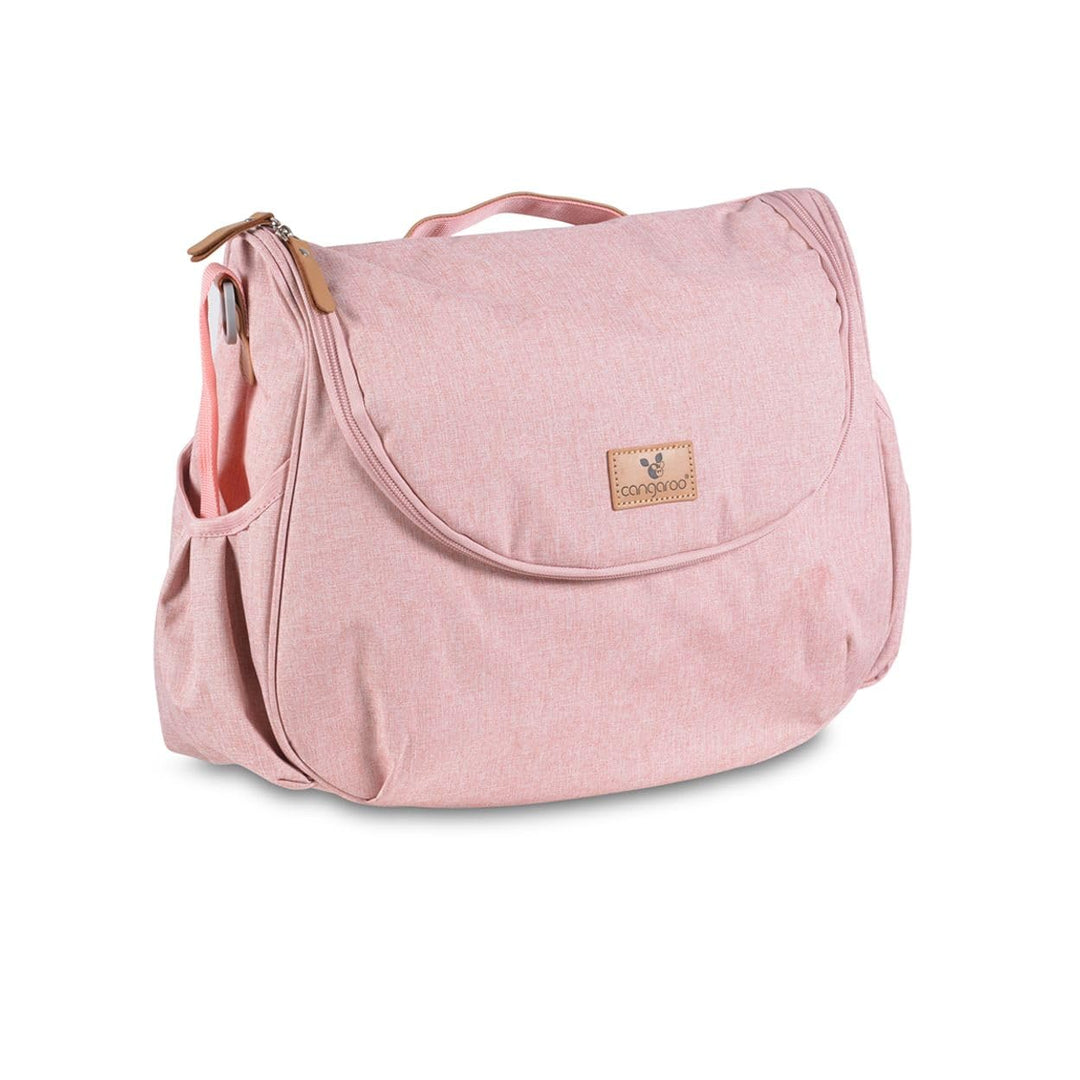 Cangaroo Wickeltasche Naomi Wickelunterlage, verstellbarer Gurt, Reissverschluss Rosa, Rosa