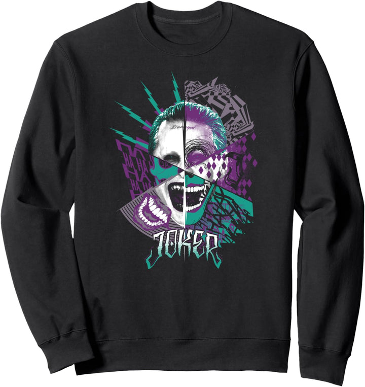DC Suicide Squad Joker-Logo Sweatshirt