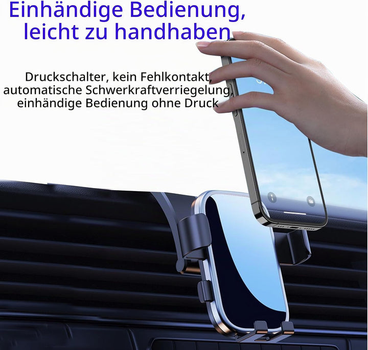 Kfz-Handyhalterung für VW ID.4 2025 ID4 ID 4 (12,9 Zoll, Zubehör + Bildschirm-Navigations-Halterung,