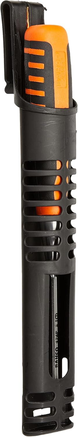 Bahco Stechbeitel, 2-Komponenten Heft, 6 X 140mm 424P-6, 100 x 50 x 50 cm, Silbern/Orange/Schwarz, 1