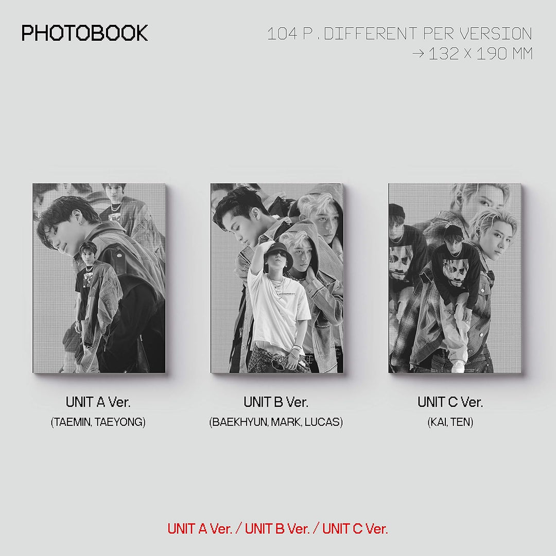 SuperM The 1st Album Super One (Unit B Ver. LUCAS & BAEHKYUN & MARK), Audio-CD