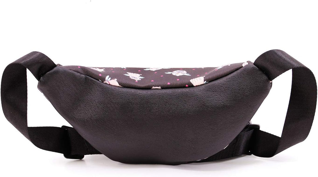 Oh My Pop! Pug-Brownie Gürteltasche, Schwarz