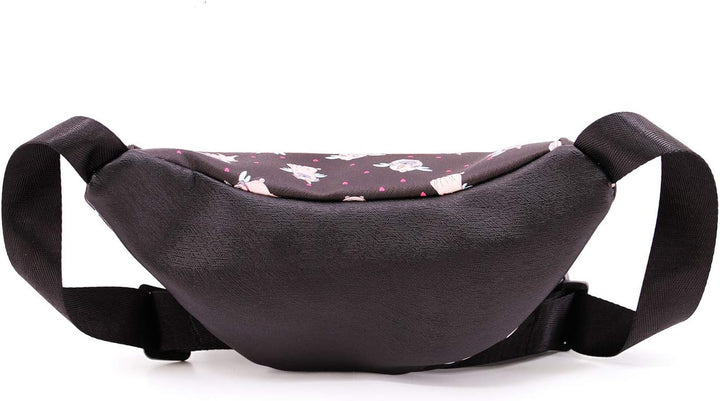 Oh My Pop! Pug-Brownie Gürteltasche, Schwarz