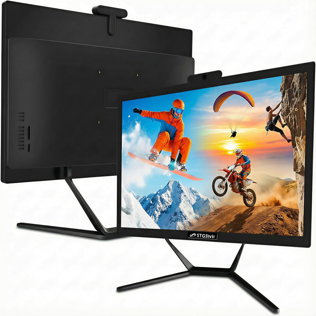 STGsivir All in One PC, 21.5" FHD Display, Core i5 bis zu 3.6 GHz, RAM 16 GB, 1TB SSD, WLAN, BlueTBo