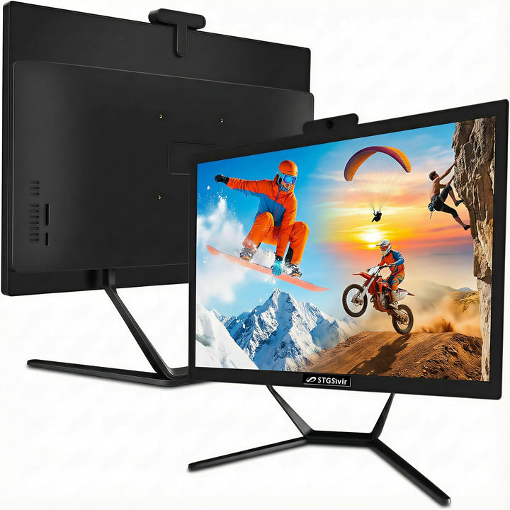 STGsivir All in One PC, 21.5" FHD Display, Core i5 bis zu 3.6 GHz, RAM 16 GB, 1TB SSD, WLAN, BlueTBo