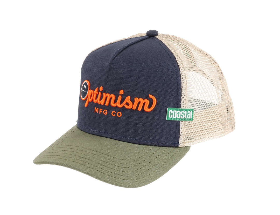 Coastal Trucker Caps Basecap Kappe verstellbar Snapback-Verschluss Mesh Surfen Sommer Strand Einheit