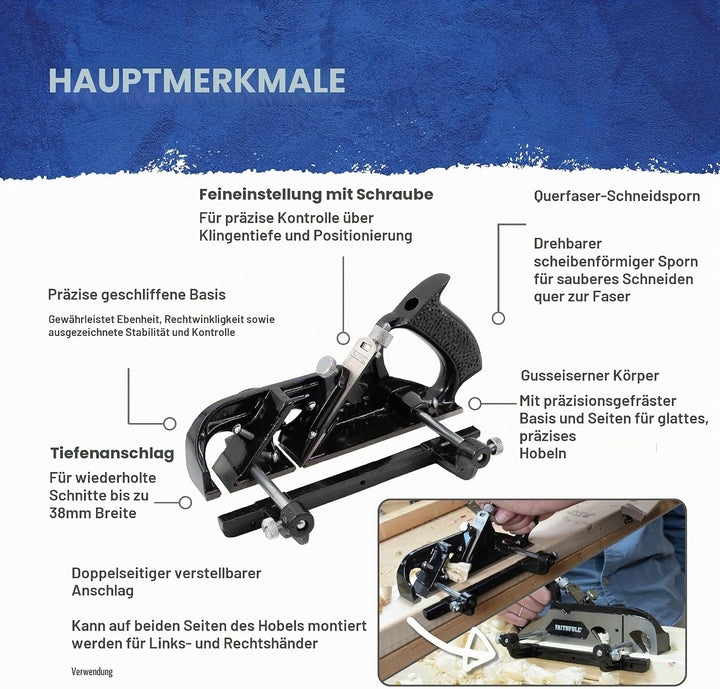 Faithfull - Nr. 778 Rabatt Plane - FAIPLANE778