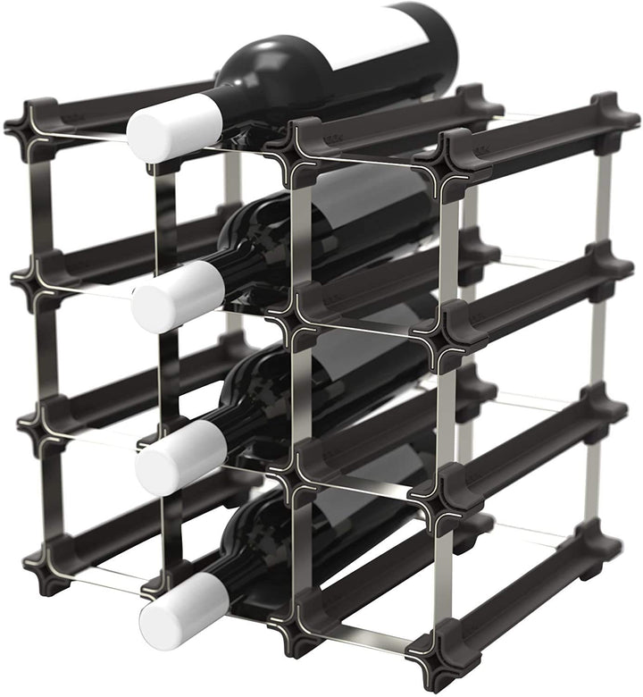 9er Small Kit - modulares Regalsystem für Weinflaschen - praktisches Flaschenregal flexibel erweiter