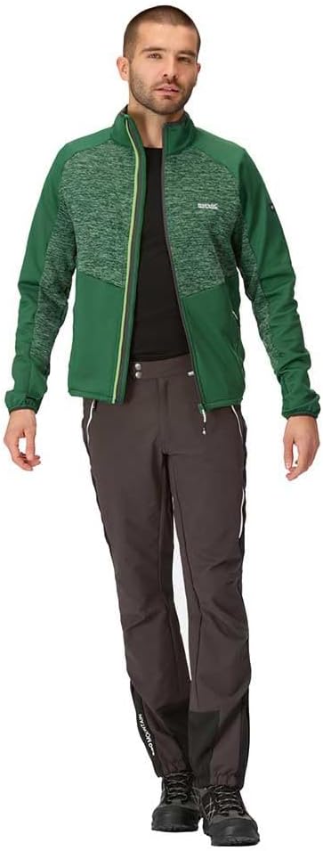 Regatta Coladane V Strickfleecejacke Herren, Dunkelgrün 3XL