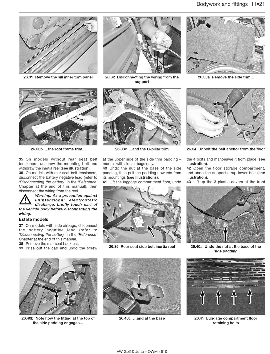 VW Golf (04 - Sept 08), Golf Plus (05 - Mar 09) & Jetta (06 - 09) Haynes Repair Manual, Taschenbuch
