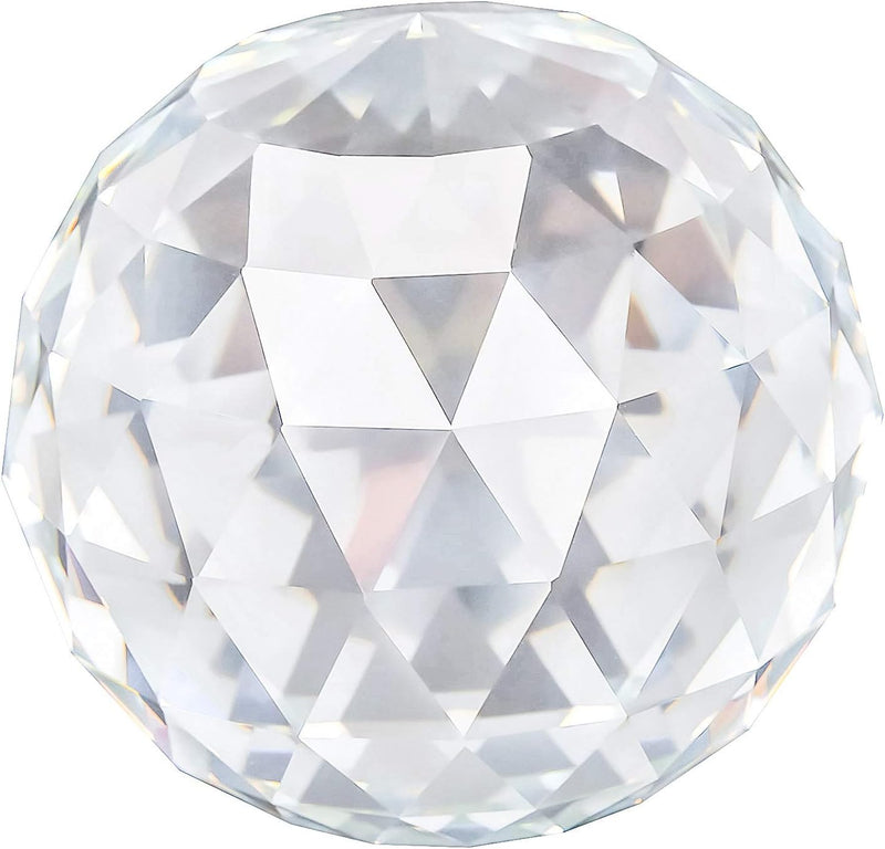 Kristallglaskugel Glaskugel Clear Cut Crystal, 60 / 80mm Durchscheinend Facettierten Blick Ball, Cry