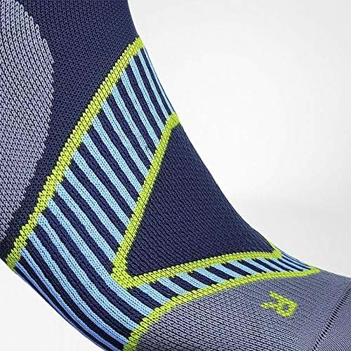 BAUERFEIND Sportsocken Run Performance Low Cut Socks, 1 Paar kurze Laufstrümpfe 41-43 Pink-Weiss, 41