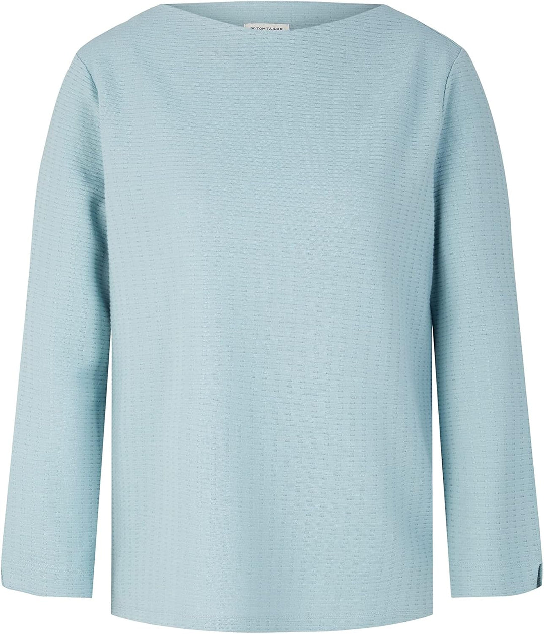 TOM TAILOR Damen Sweatshirt mit Polo-Kragen M 30838 - Tourmaline, M 30838 - Tourmaline