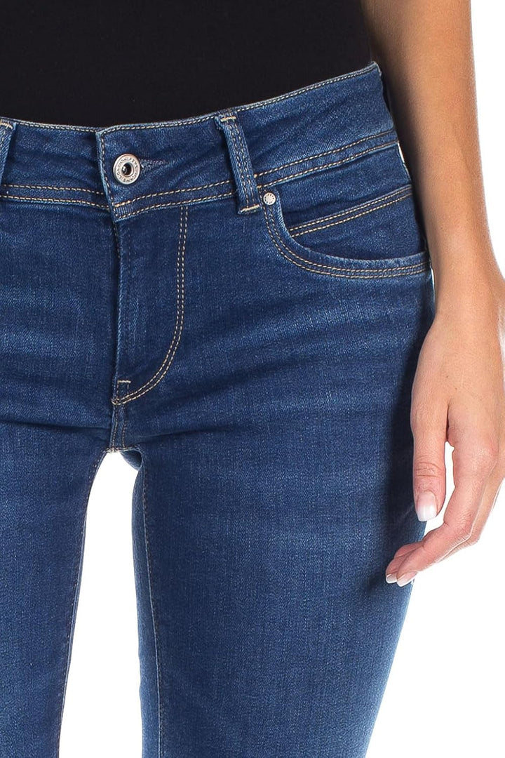 Pepe Jeans Damen New Brooke Jeans 27W / 32L Blue (Denim-cs6), 27W / 32L Blue (Denim-cs6)