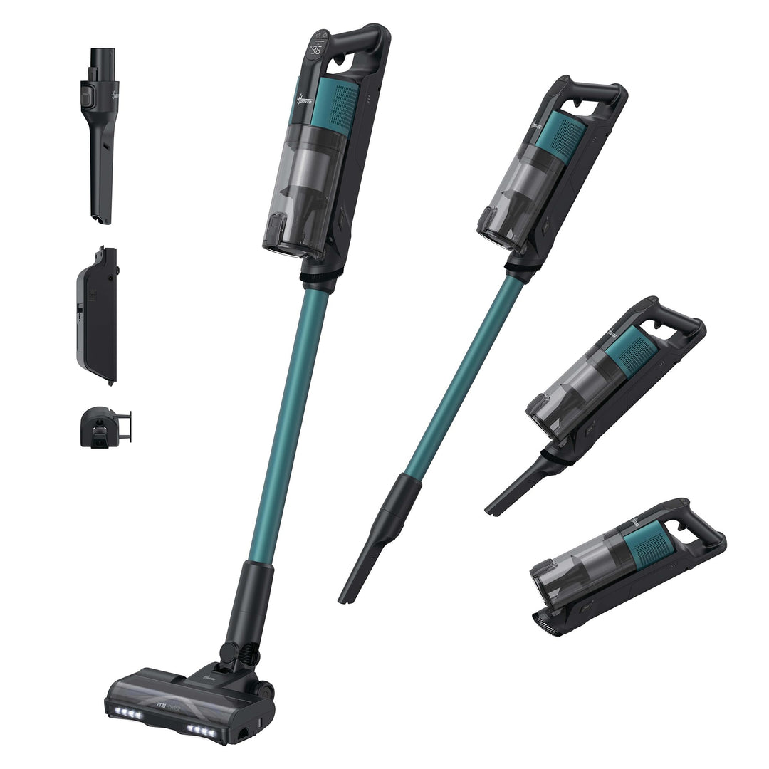 Hoover Akku-Staubsauger kabellos HF3 CORE mit 60min Laufzeit, Handstaubsauger mit Anti-Twist gegen H