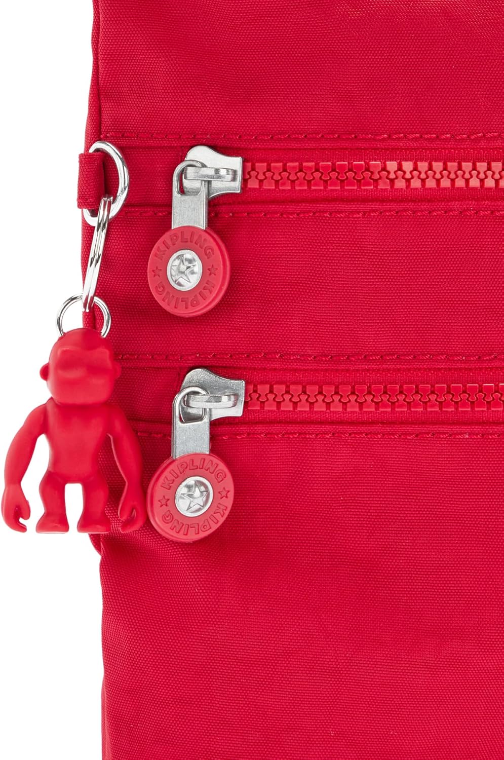Kipling Damen Alvar Crossbody, Red Rouge, 33x26x4.5 cm (B x H T) EU, Red Rouge