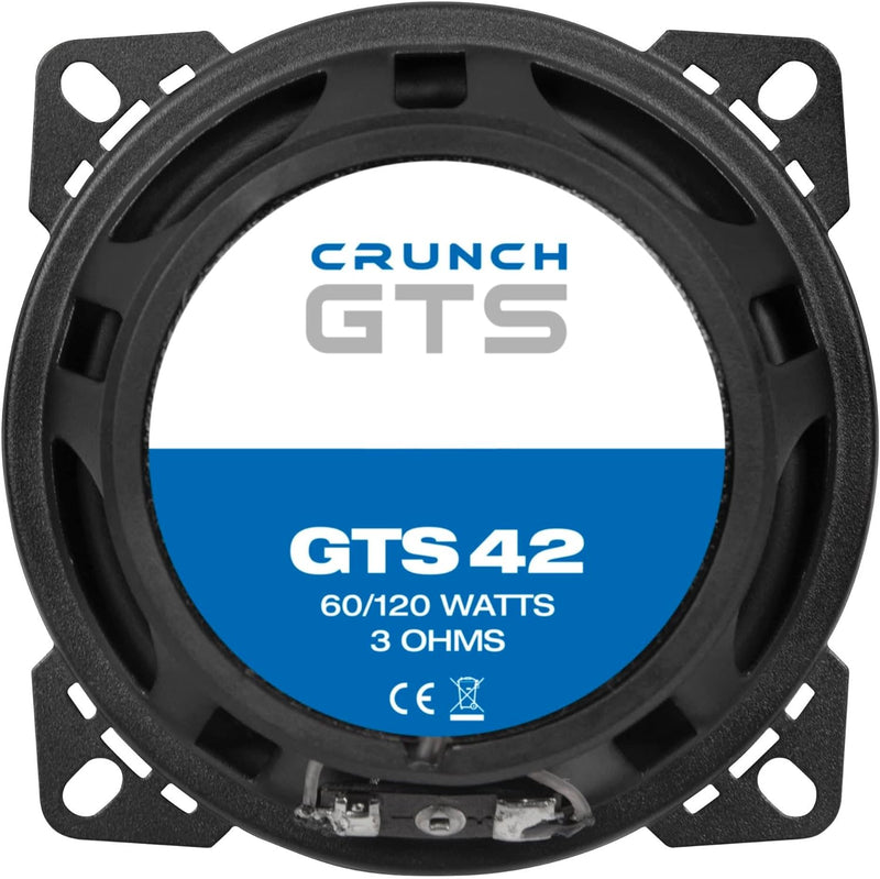 Crunch GTS42 2-Wege Einbau-Lautsprecher 120W Inhalt: 1St.