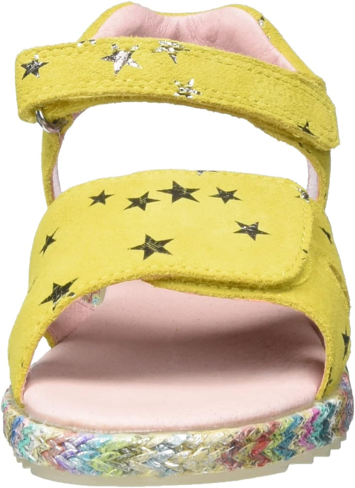 Richter Kinderschuhe Mädchen Halbschuhe Klett Sandale Rosa Freizeit 29 EU Sohle Silver, 29 EU Sohle