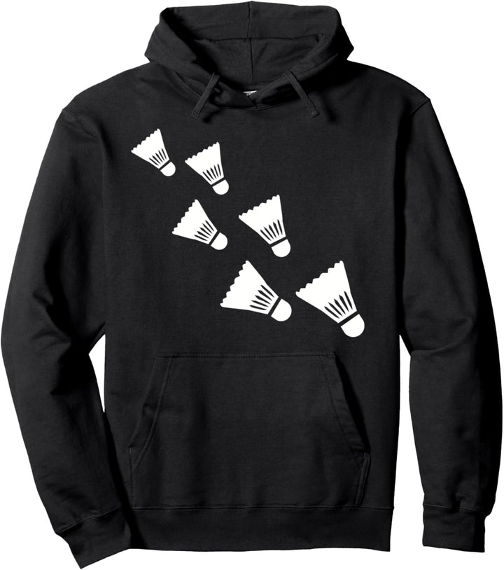 Badminton Federbälle Pullover Hoodie