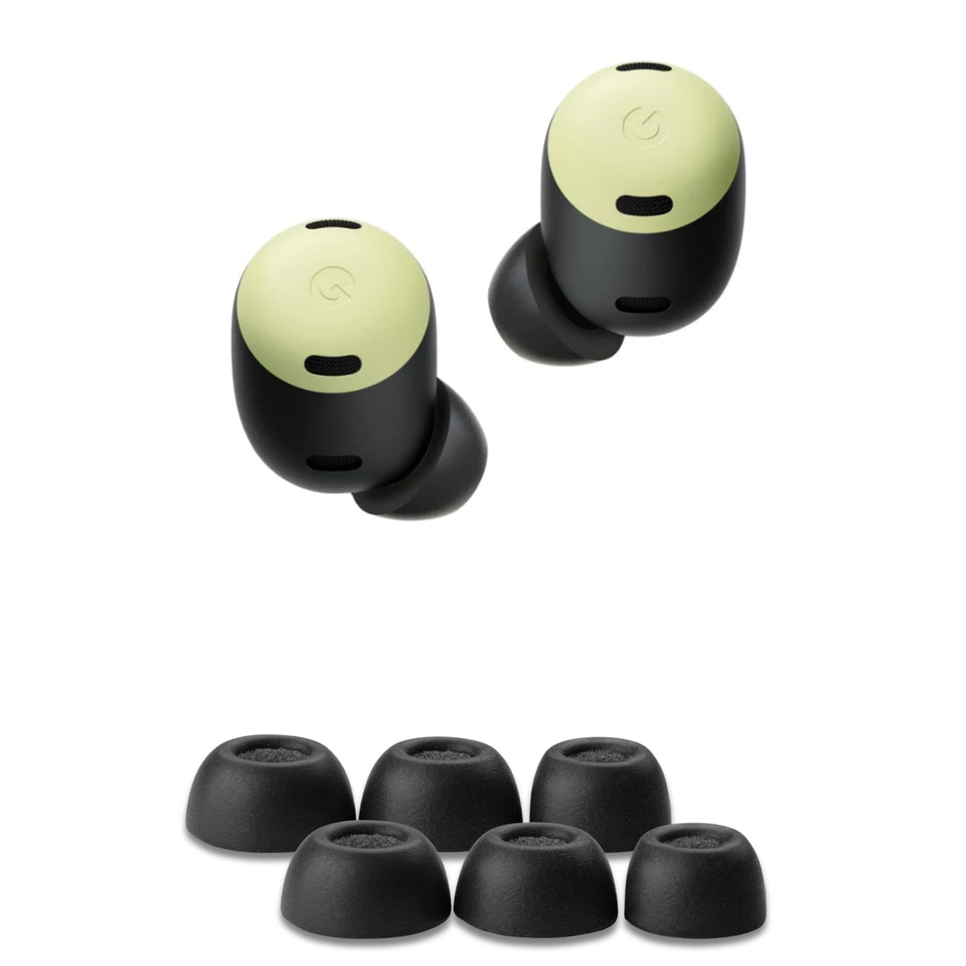 Comply Ohrstöpsel für Google Pixel Buds Pro, Medium, 3 Paar, Schwarz, Medium
