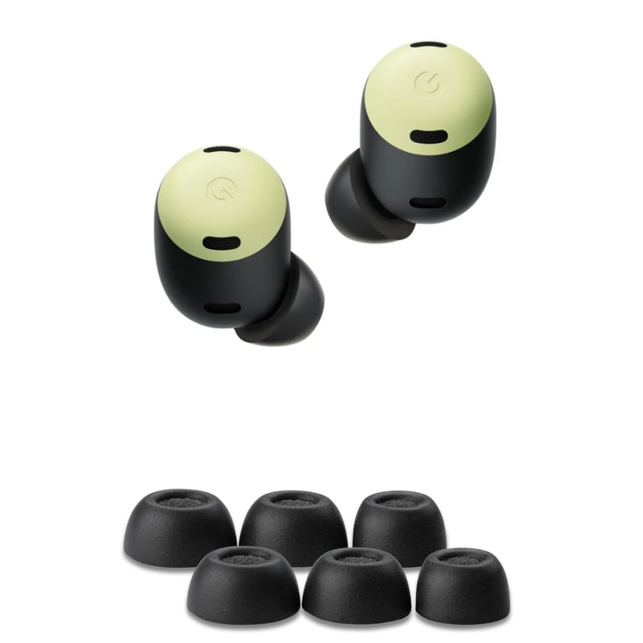 Comply Ohrstöpsel für Google Pixel Buds Pro, Medium, 3 Paar, Schwarz, Medium