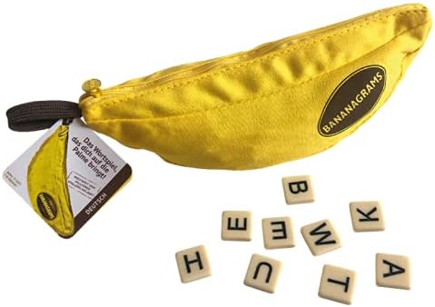Bananagrams, Bananagrams Classic, Familienspiel, Wortspiel, 1-8 Spieler, Ab 7+ Jahren, 30+ Minuten,
