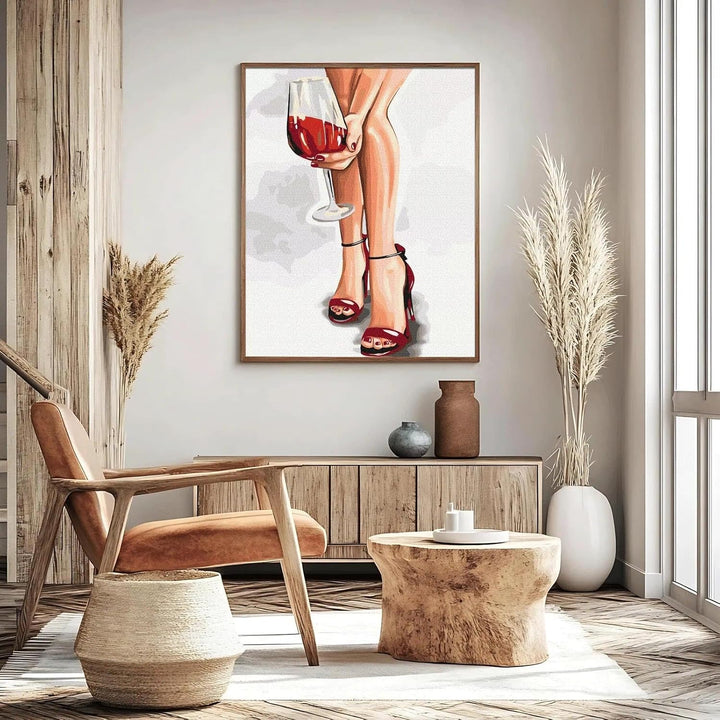 JATOK 3 Stück Malen Nach Zahlen Erwachsene, DIY Frauen Gemälde für Anfänger, Handgemalt Ölgemälde Le