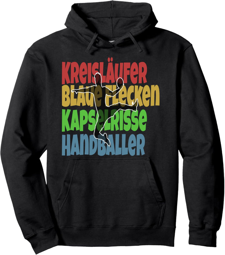 Handballspieler Handballer Handball Spruch Kind Pullover Hoodie