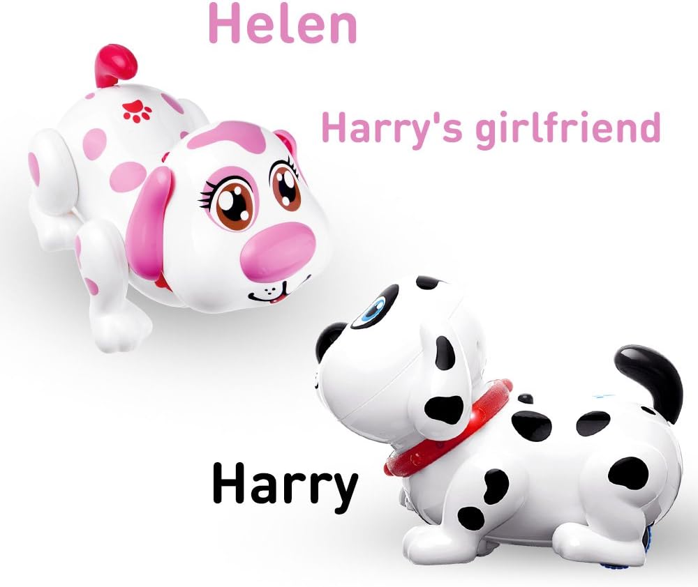 WEofferwhatYOUwant Roboterhund - Elektronisches Haustier Harry - Baby Interaktives Spielzeug - Dalma