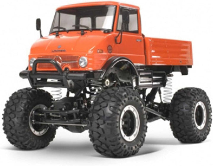 Tamiya 300058414 - MB Unimog 406 Serie U900 CR2, ferngesteuertes Offroad Fahrzeug, 1:10, Elektromoto