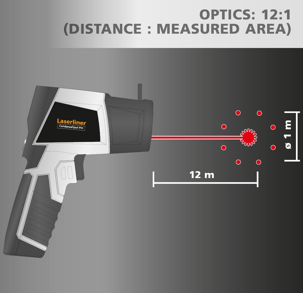 Laserliner CondenseSpot Pro Luftfeuchtemessgerät (Hygrometer)