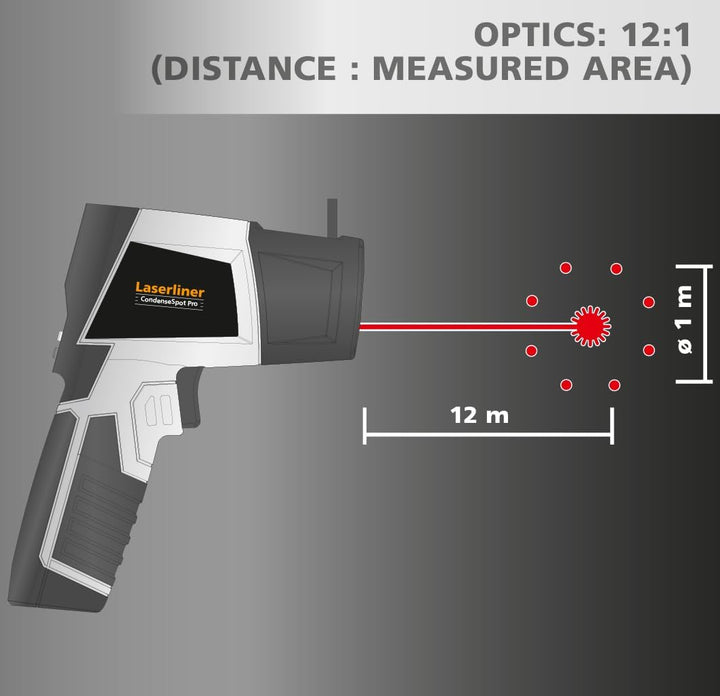 Laserliner CondenseSpot Pro Luftfeuchtemessgerät (Hygrometer)