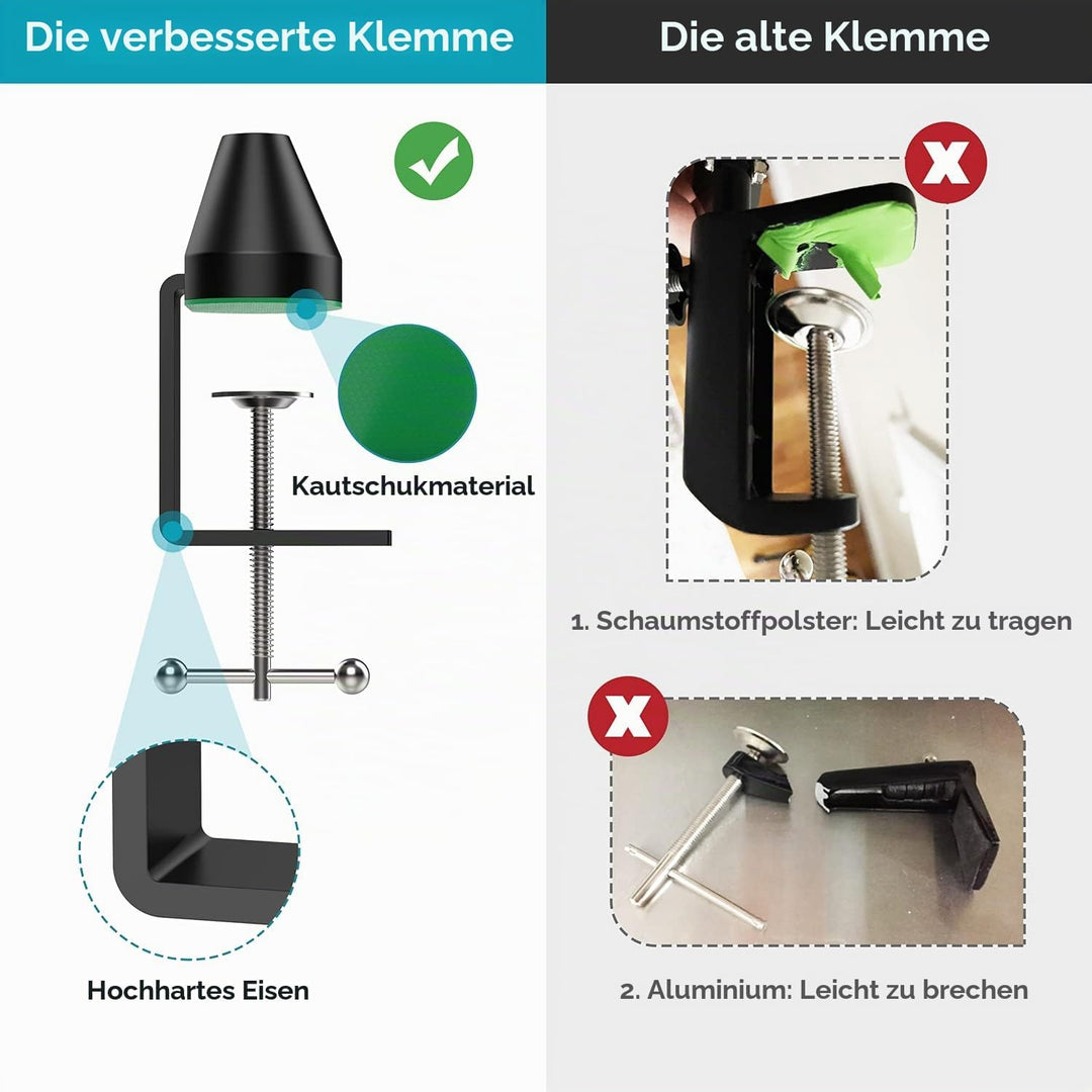 YOUSHARES Mikrofonarm für Rode PodMic &amp; PodMic USB - Profi Microphone Arm Ständer inklusive Schaumst