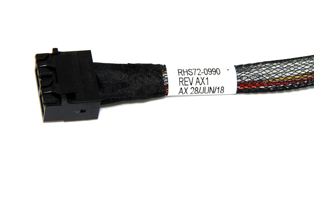 LSI94xx Serie 2 Port HD Mini-SAS (SFF-8643 8X) auf 2 Port U.2 (SFF-8639) NvMe SSD-Kabel