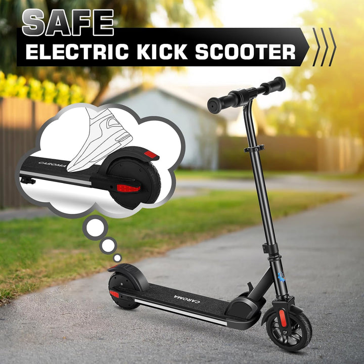 Caroma E Scooter Kinder von 8-12 Jahren, 180W Motor, bis zu 16 km/h & 8 km, Elektroroller Kinder mit