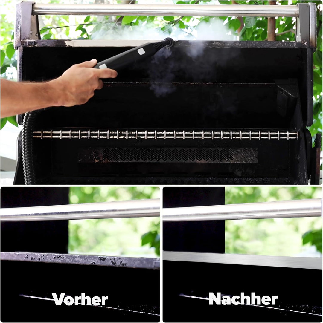 Dupray Neat Trockendampfreiniger (Neat + 27 Zubehörteile (inkl. 16 Bürstenmix)), Neat + 27 Zubeh