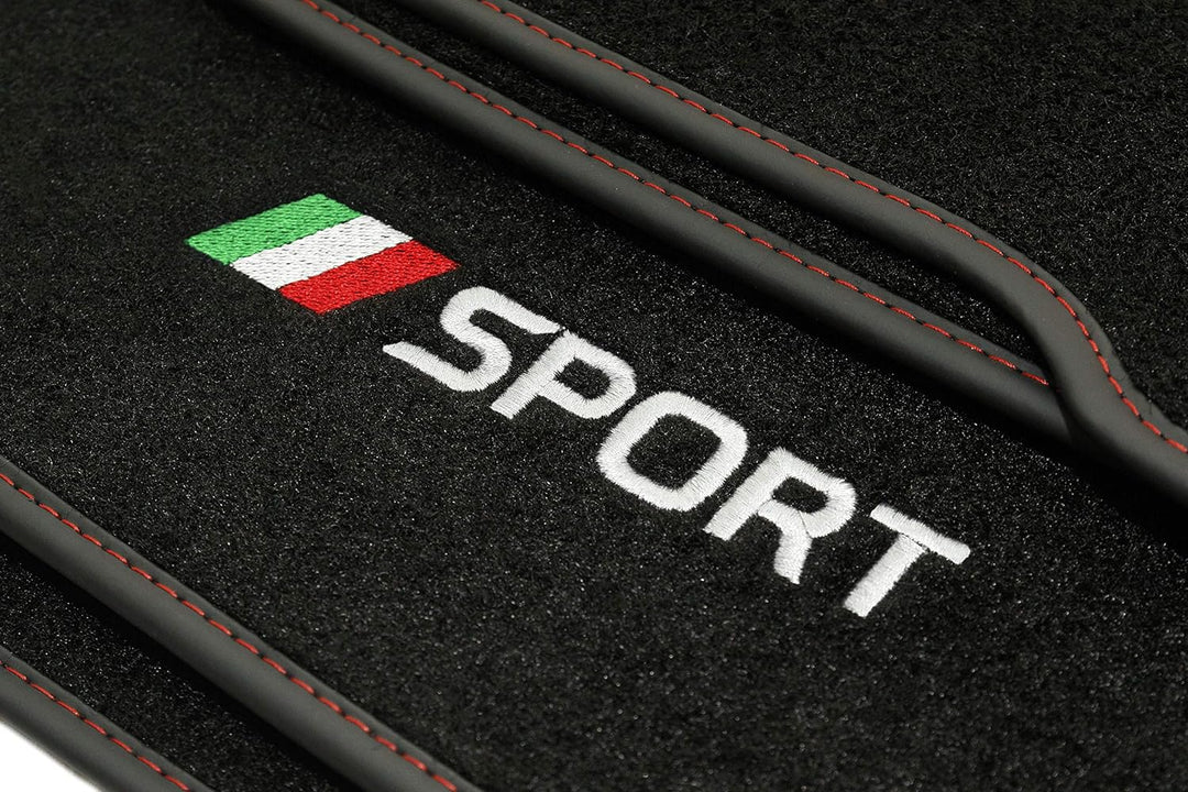 Sport Velour Fussmatten Satz für Alfa Romeo 159 (2005-2012) - 4-teilig - Passgenau