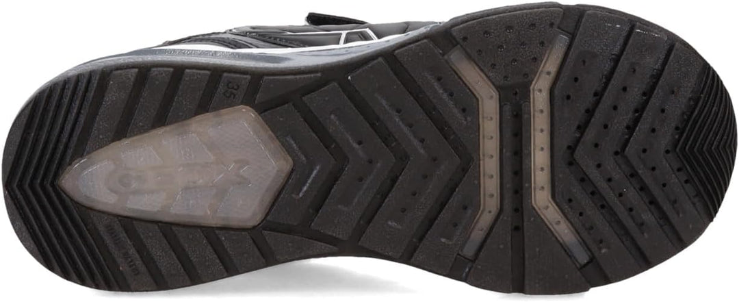 Geox Jungen J Bayonyc BoySneaker 24 EU Black Silver A, 24 EU Black Silver A