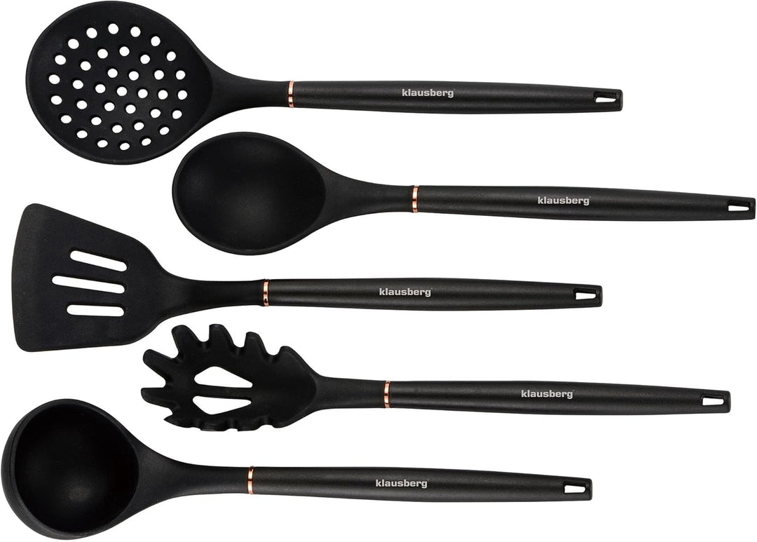 12-teilig Küchenmesser-Set Kochmesser Set Messerset im Block mit Küchenutensilien und Schneidebrett