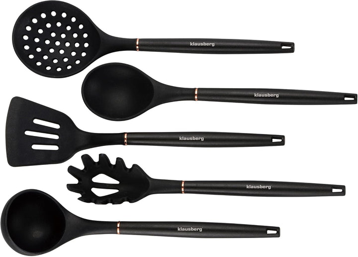 12-teilig Küchenmesser-Set Kochmesser Set Messerset im Block mit Küchenutensilien und Schneidebrett