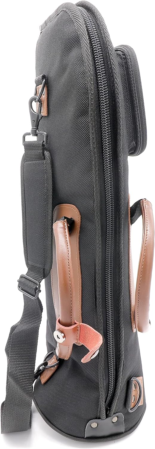 Soundman® Gigbag für Trompete - Extra stabile Verstärkung am Trichter - mit weicher Innenfütterung -