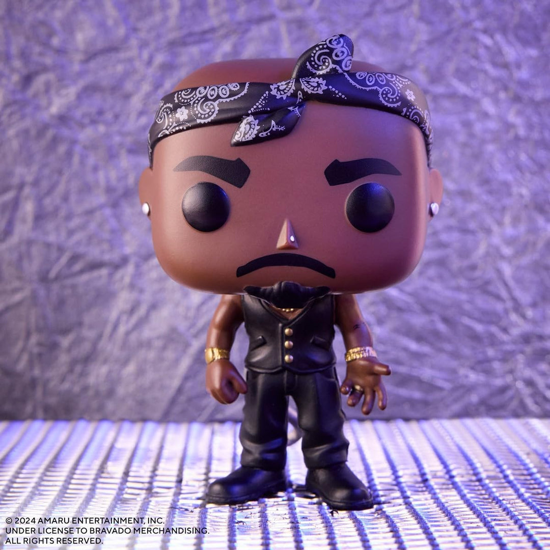 Funko Pop! Rocks Tupac - Vinyl-Sammelfigur - Geschenkidee - Offizielle Handelswaren - Spielzeug Für