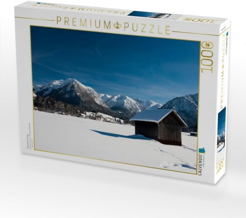 CALVENDO Puzzle Oberstdorfer Berge 1000 Teile Lege-Grösse 64 x 48 cm Foto-Puzzle Bild von TomKli, 10