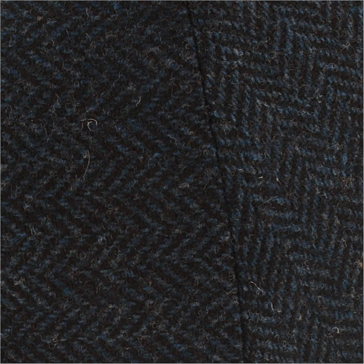 Breiter Herren Winter Schiebermütze mit Ohrenklappen Flatcap Schirmmütze 100% Wolle mit ausklappbare