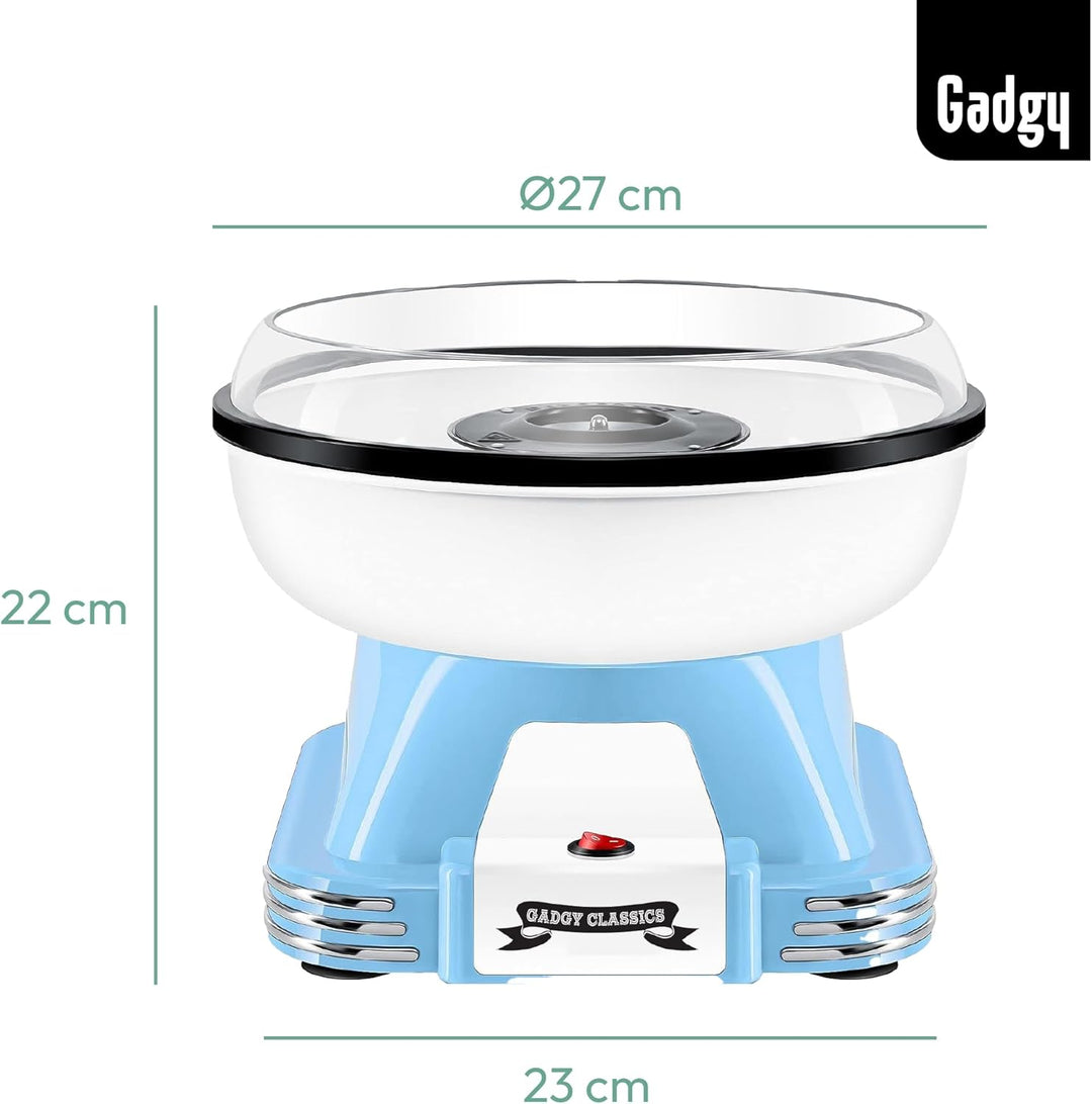 Gadgy Zuckerwattemaschine für zuhause - Zuckerwatte Maschine für Zucker oder Bonbons - Cotton Candy