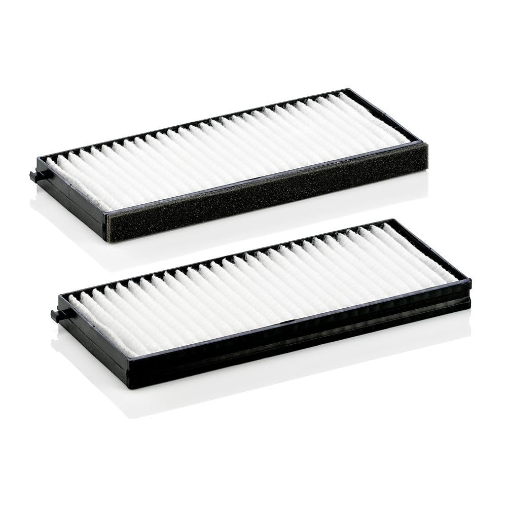 MANN-FILTER CU 26 000-2 Innenraumfilter – Kabinenluftfilter Satz (2er Set) – Für PKW