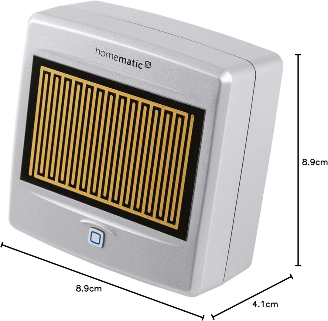 Homematic IP Smart Home Regensensor, sofort informiert bei Regen und Schnee,
